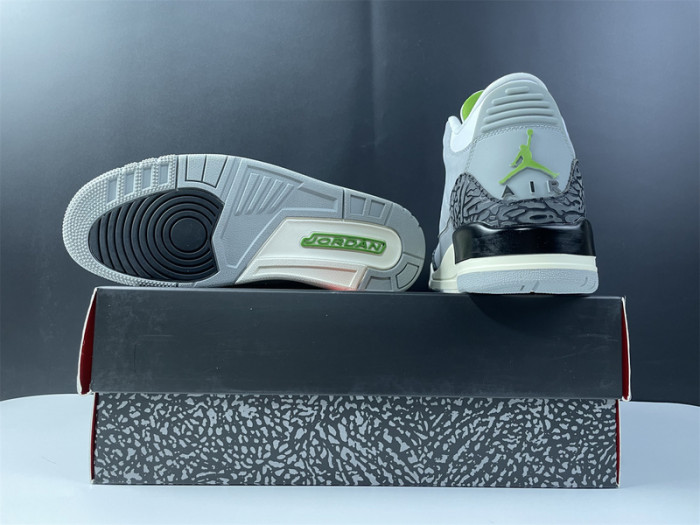 Jordan 3 Retro Chlorophyll - 136064-006