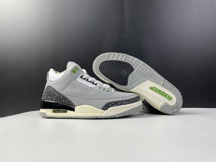 Jordan 3 Retro Chlorophyll - 136064-006