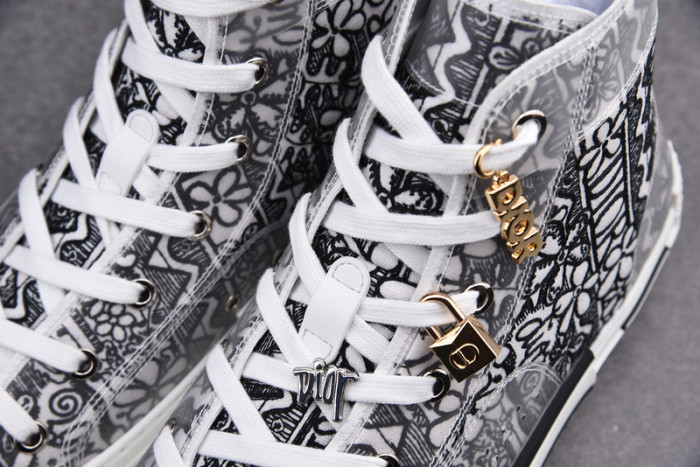 DR B23 OBLIQUE HIGH TOP SNEAKER