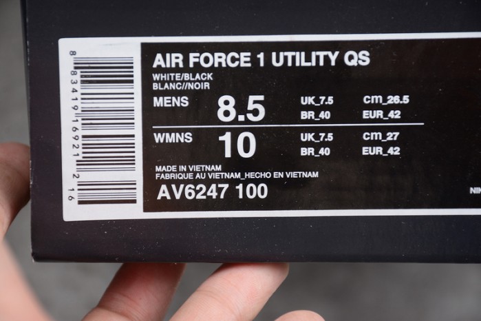 Nike Air Force 1 Low Utility AV6247-100