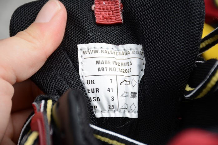 BL SNEAKER TESS.S.GOMMA BLACK RED 542023 W1GB9