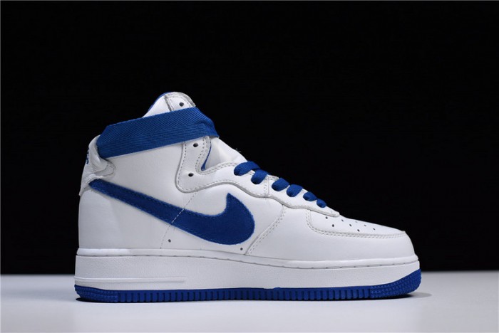 Nike Air Force 1 High retro "Summit-White/Game-Royal" 743546-103