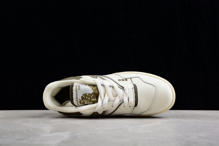New Balance 550 Aime Leon Dore White Grey BB550AD1