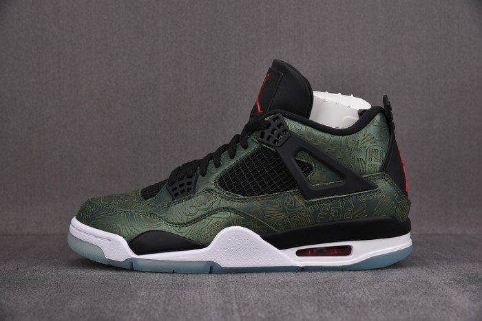 Air Jordan 4 retro laker green AJ4-1043515