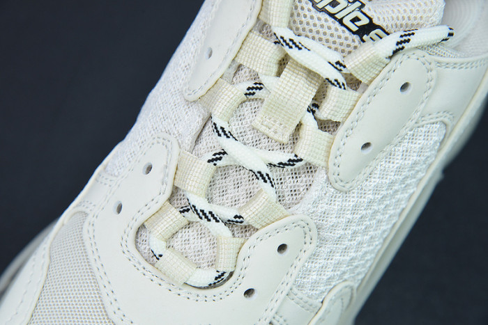 BL TRIPLE S TRAINERS CLEAR SOLE gold and white 541624 W09O1 9005