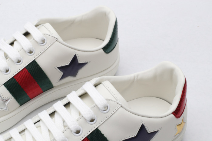 GC Ace Embroidered Low-Top Sneaker WITH COLORFUL STARS 431942-A38G1