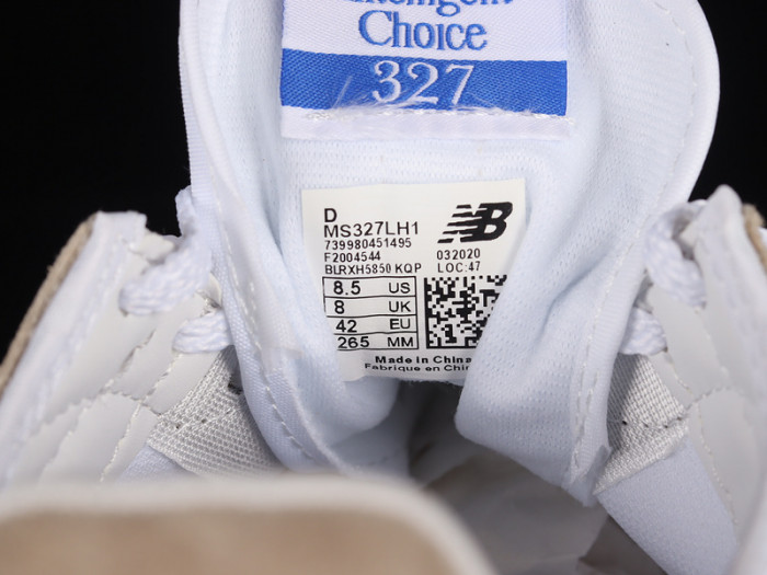 New Balance 327 Mushroom Aluminum MS327LH1