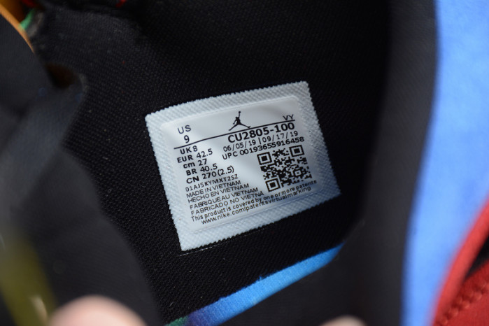 AIR JORDAN 1 MID SE FEARLESS BLUE THE GREAT CU2805-100