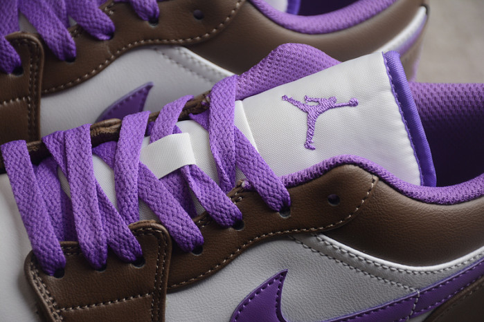 air Jordan 1 Low Purple Mocha 553558-215