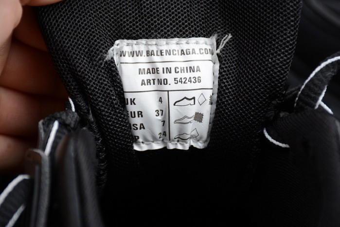 BC SNEAKER TESS.S.GOMMA MAILLE LIGHTED SOLE BLACK 555036 W1GB1