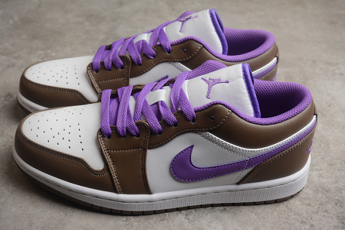 air Jordan 1 Low Purple Mocha 553558-215