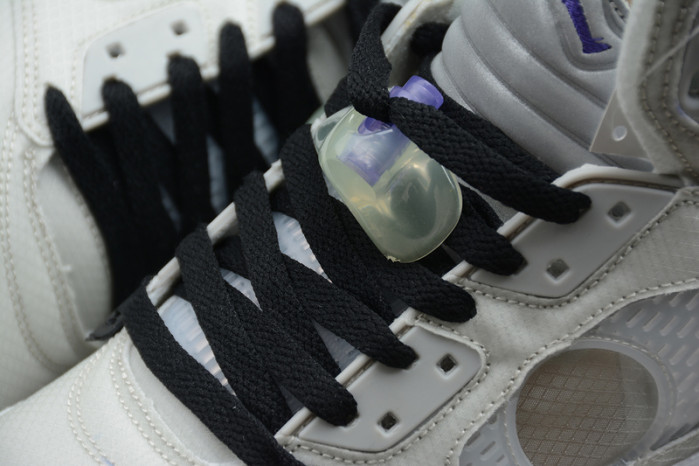 OW Air Jordan 5 SP Grey Green CT8480-105