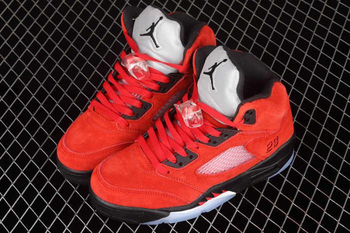 Air Jordan 5 Raging Bull 2021 Red Suede DD0587-600
