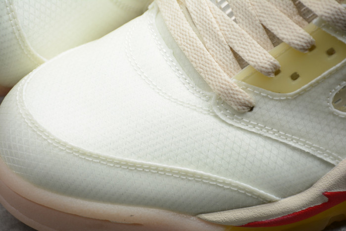 OW Air Jordan 5 SP cream white CT8480-002