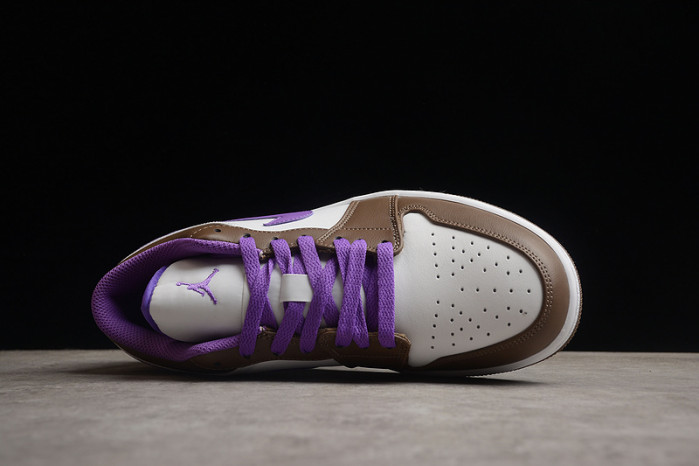 air Jordan 1 Low Purple Mocha 553558-215