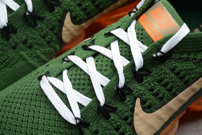 dragon ball S*per x nike air vapormax flyknit 2018 dark green/light brown mens aa3858-101