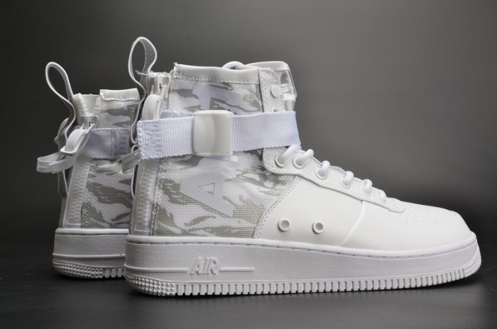 Nike SF-AF1 Mid“White Tiger Camo” mens AA1129-100